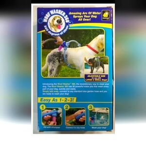 Woof Washer 360 Degree Adjustable Dog Bathing Washer Shampoo Tool Kit New in box